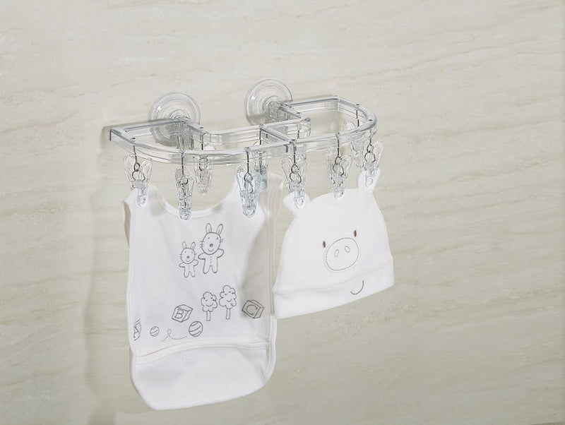 Better Houseware Suction-Cup Laundry Rack