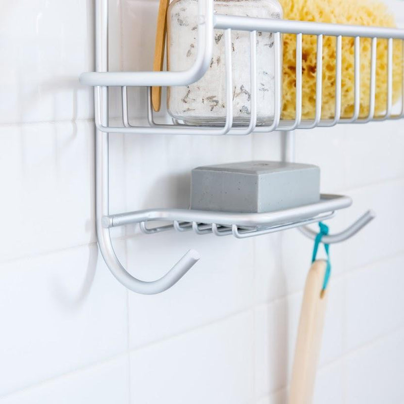 Better Houseware Silver Extra-Large Shower Caddy
