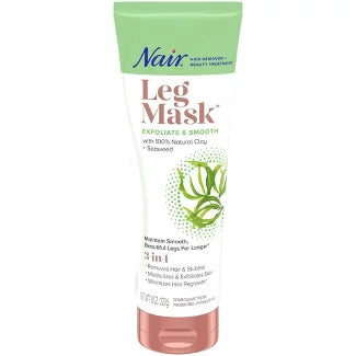 Nair Leg Mask Exfoliate & Smooth - 8oz