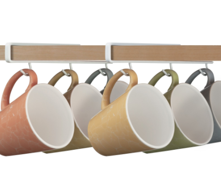 Better Houseware Undershelf Cup/Mug Hooks (Set of 2)