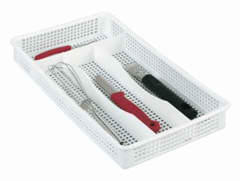 Better Houseware Plastic Cutlery Tray