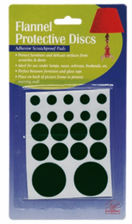 Better Houseware Flannel Protective Disks