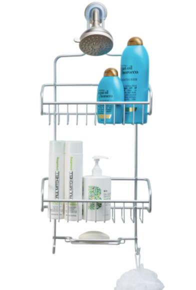 Better Houseware Silver Extra-Large Shower Caddy