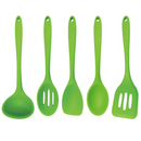 Better Houseware Green 5-Piece Silicone Cooking Tools