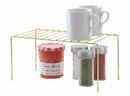 Better Houseware Small Brass Storage Shelf