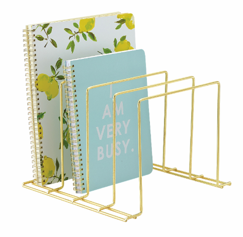 Better Houseware Multi-Purpose Large Brass Organizer
