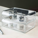Better Houseware Crystal Clear 2-Drawer Organizer