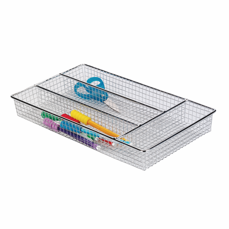 Better Houseware Cutlery Tray (Chrome)