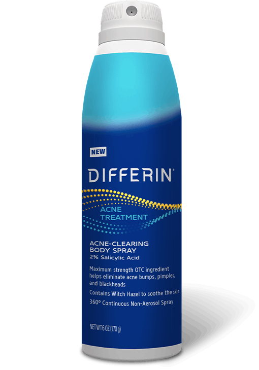 Differin Acne-Clearing Body Spray