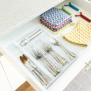 Better Houseware Cutlery Tray (White)