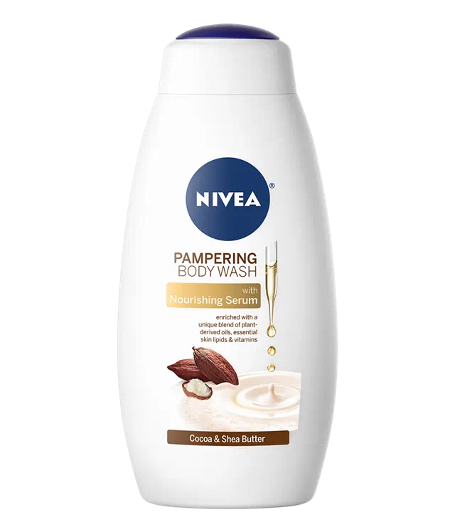 Nivea Cocoa & Shea Butter Body Wash with Nourishing Serum