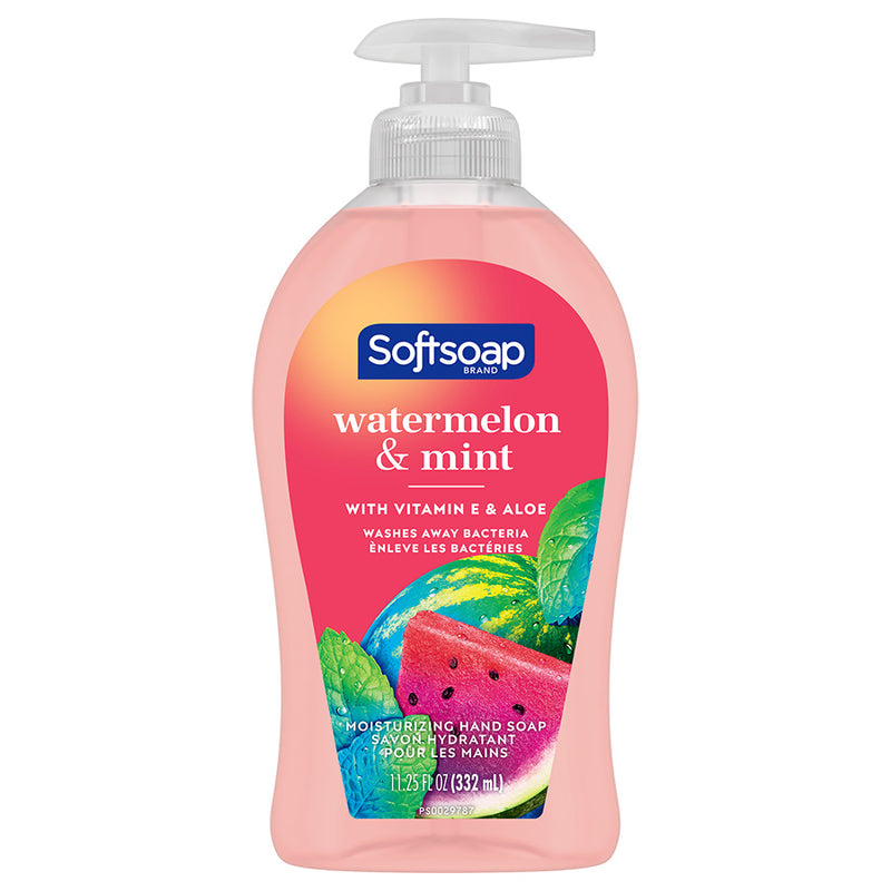 Softsoap Hydrating Liquid Hand Soap, Watermelon & Mint